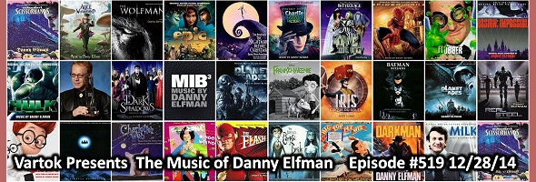 Podcast # 519 – Danny Elfman – 1412.28