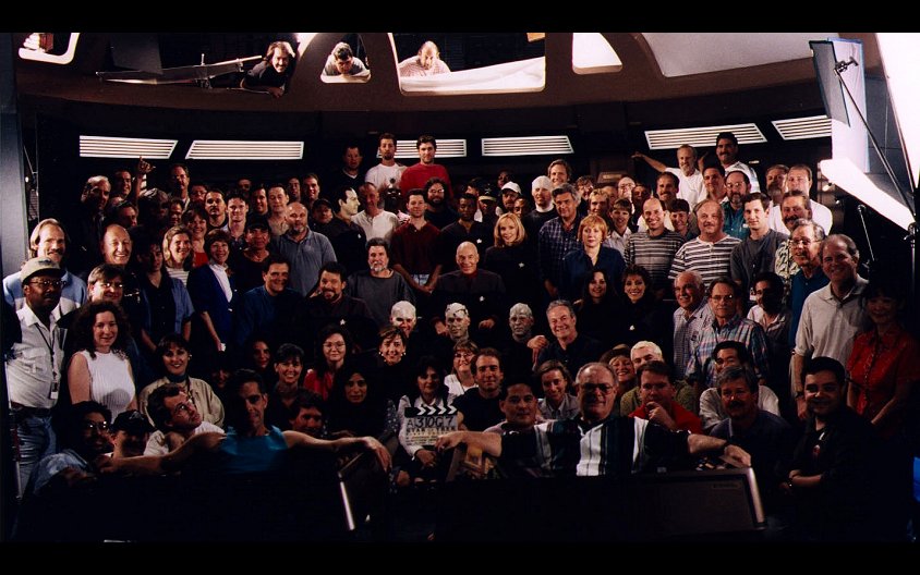 Daily Pic # 148, “First Contact” Cast & Crew