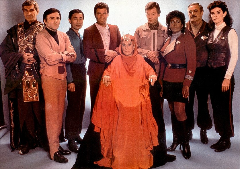 Daily Pic # 236, Star Trek III – Cast shot