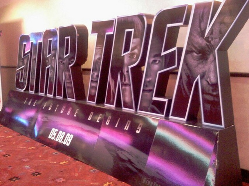 Daily Pic # 414, Trek Movie Display