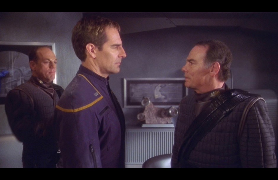 Image result for star trek scott bakula and dean stockwell