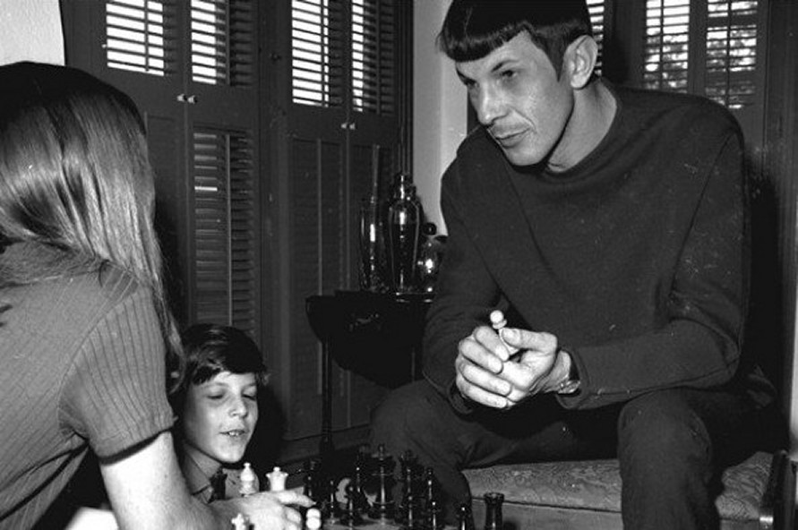 Daily Pic # 428, Nimoy at home