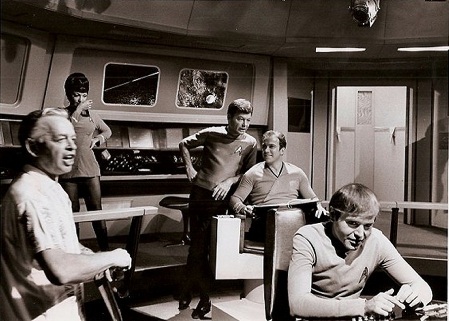 Daily Pic # 444, â€œStar Trekâ€ original series, behind the scenes