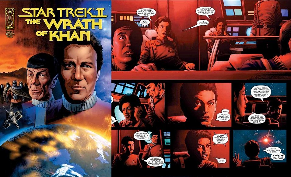 Daily Pic # 473, â€œWrath of Khanâ€ Comic Series