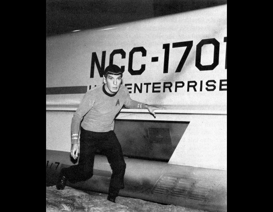 Daily Pic # 711, Rare Spock Pic