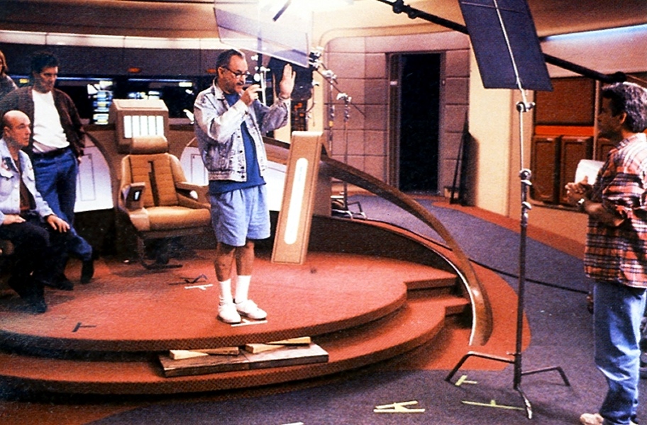 Daily Pic # 783, TNG – Behind the scenes