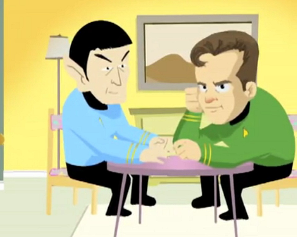 Daily Pic # 1003, Spock & Kirk