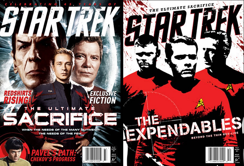 Daily Pic # 1120, Trek Mag Covers