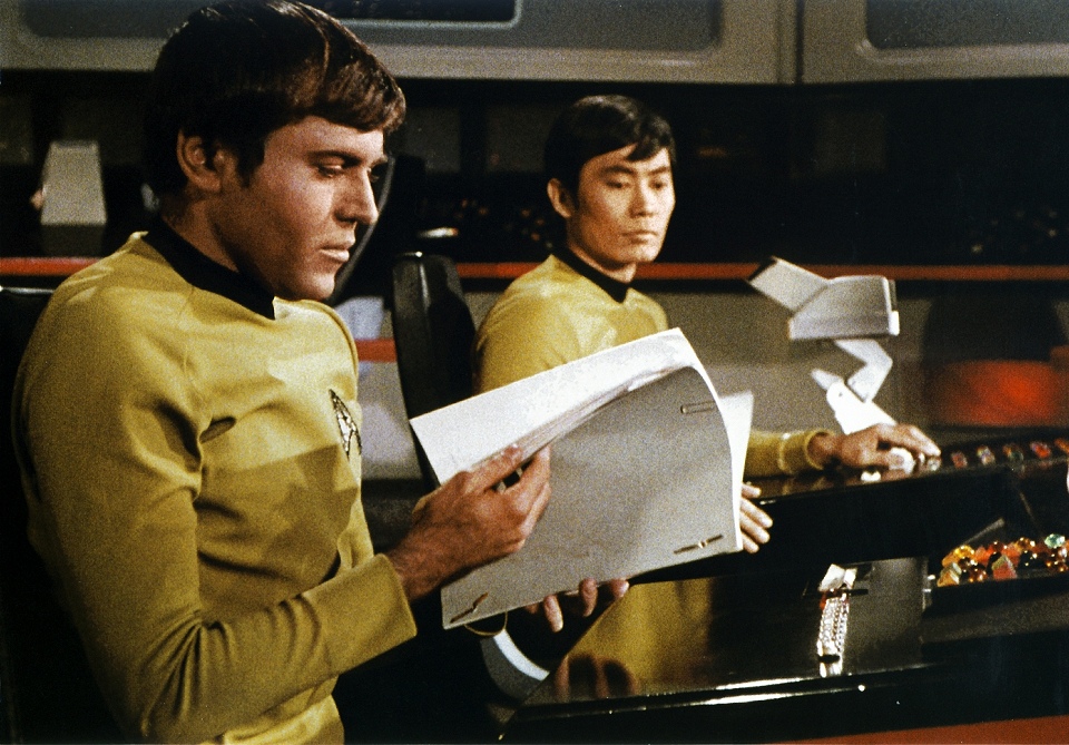 Daily Pic # 1242, TOS, Behind the scenes