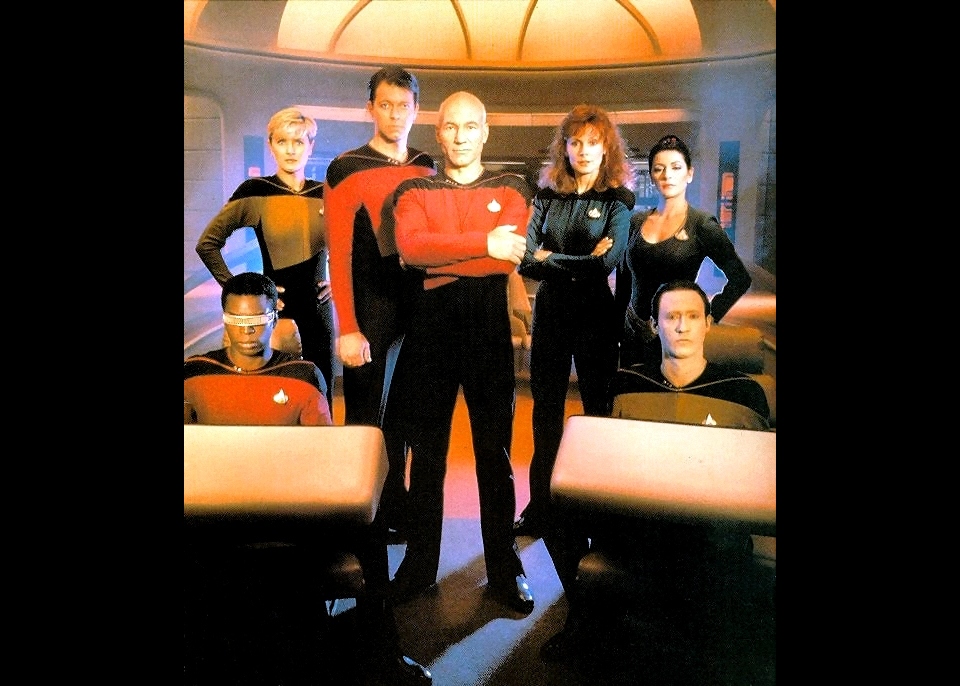 Daily Pic # 1336, TNG Cast Pic