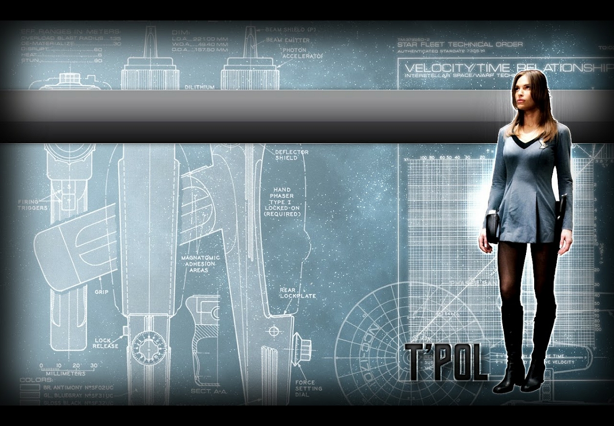 Daily Pic # 1547, T’Pol Wallpaper