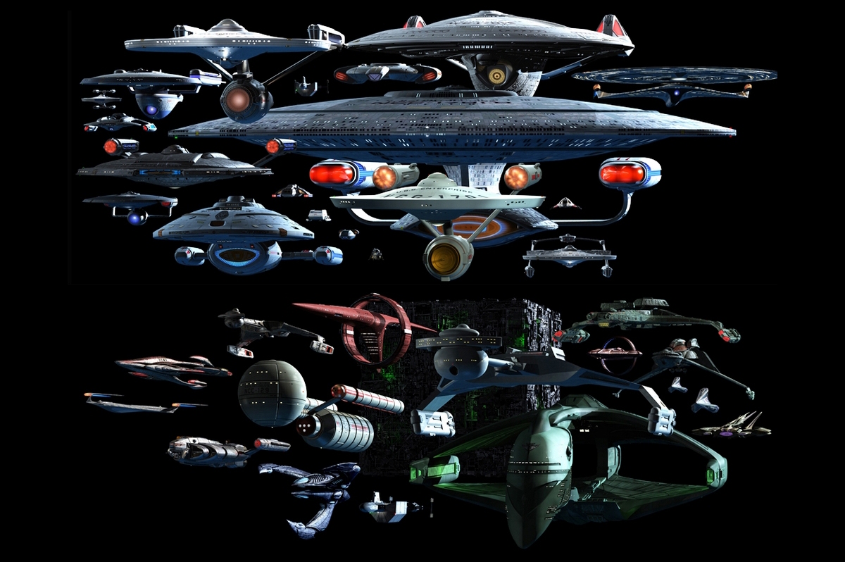 Daily Pic # 1628, Trek ships