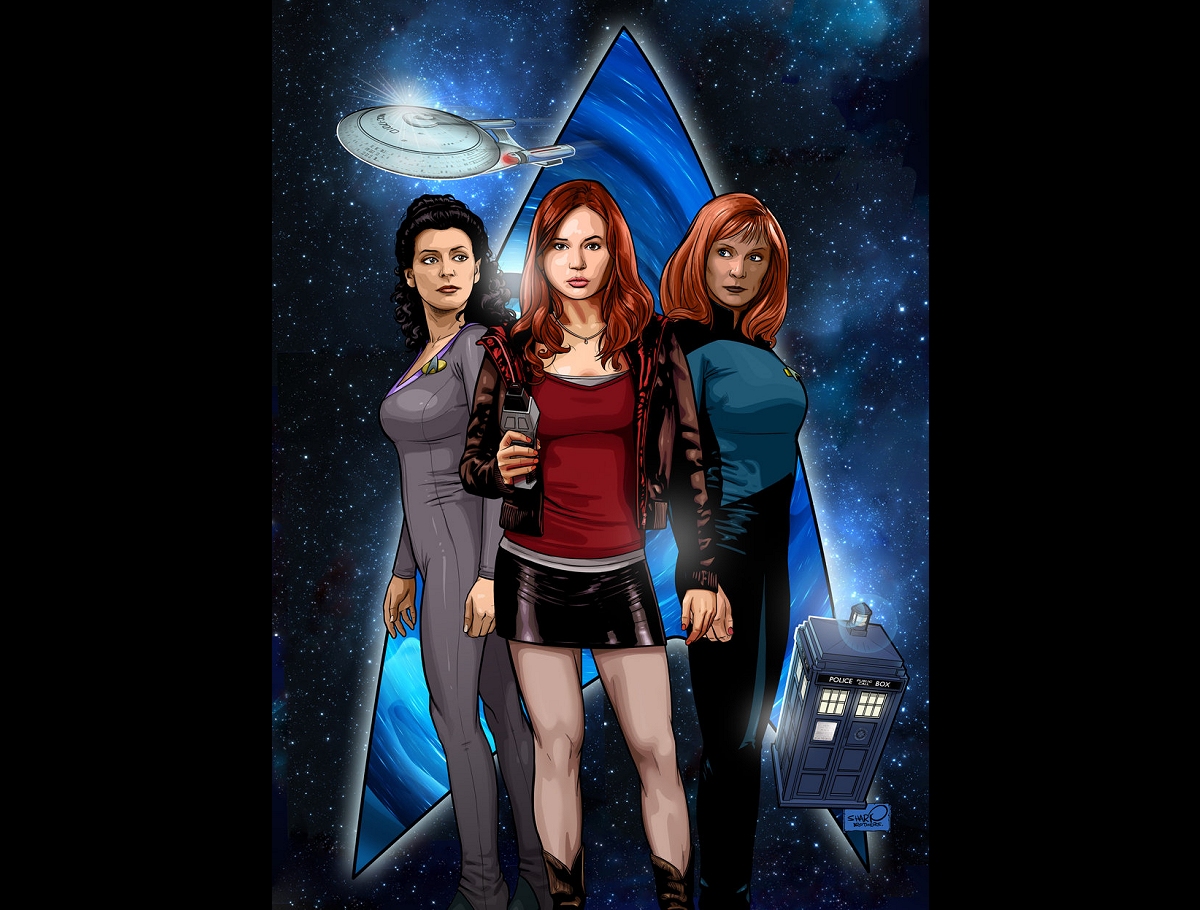 Daily Pic # 1700, Comic Ladies