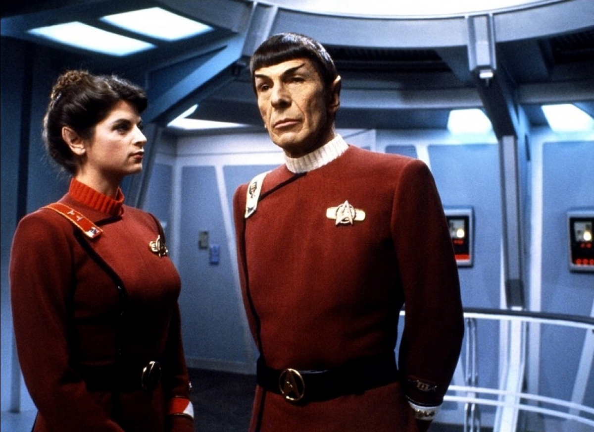 Daily Pic # 1706, Saavik & Spock