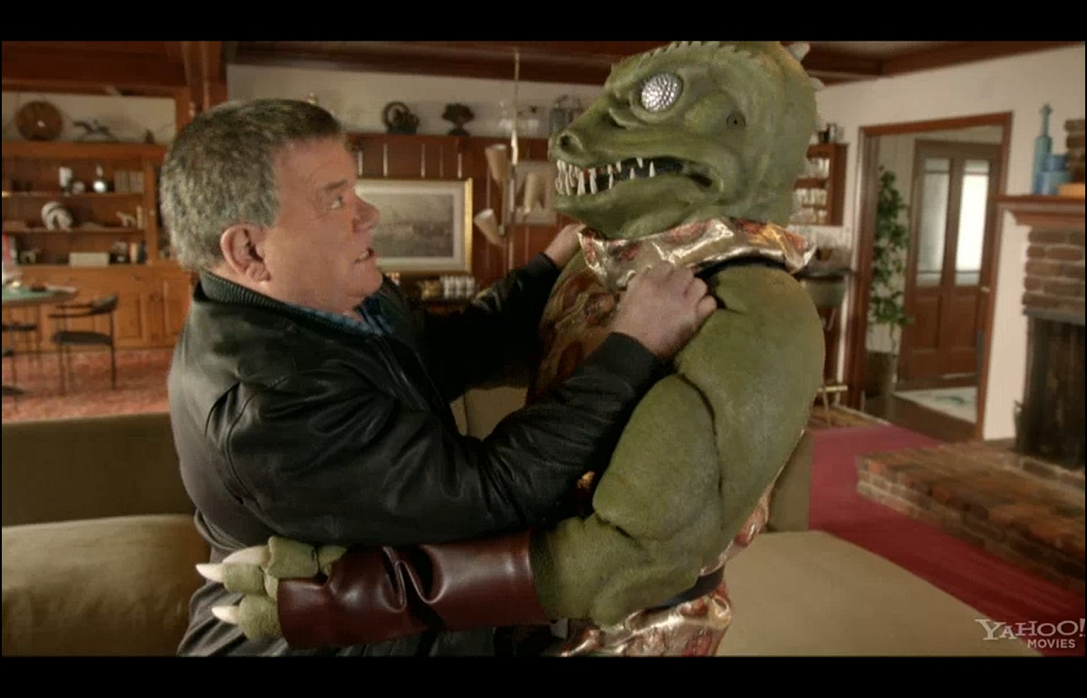 Daily Pic # 1844, Shatner & the Gorn