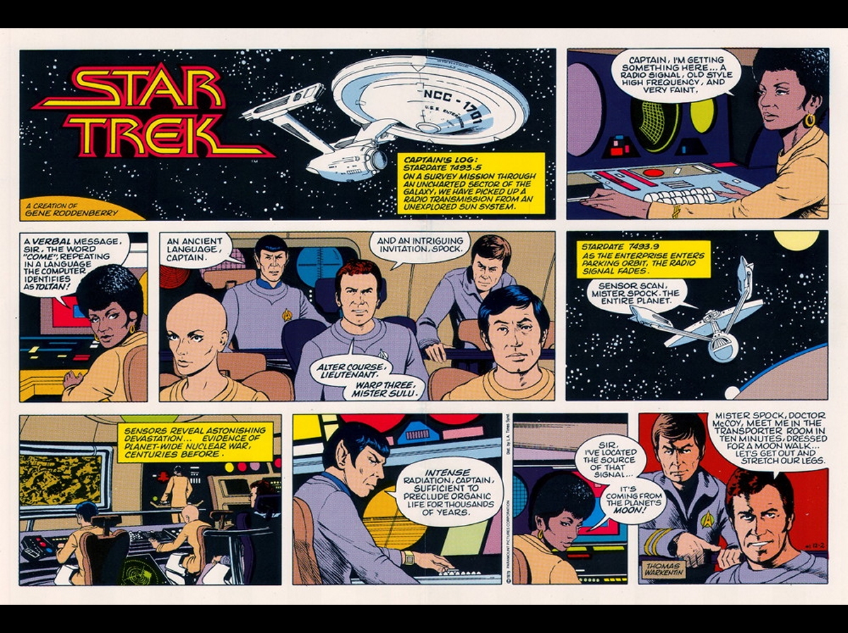 Daily Pic # 1861, Trek Comics