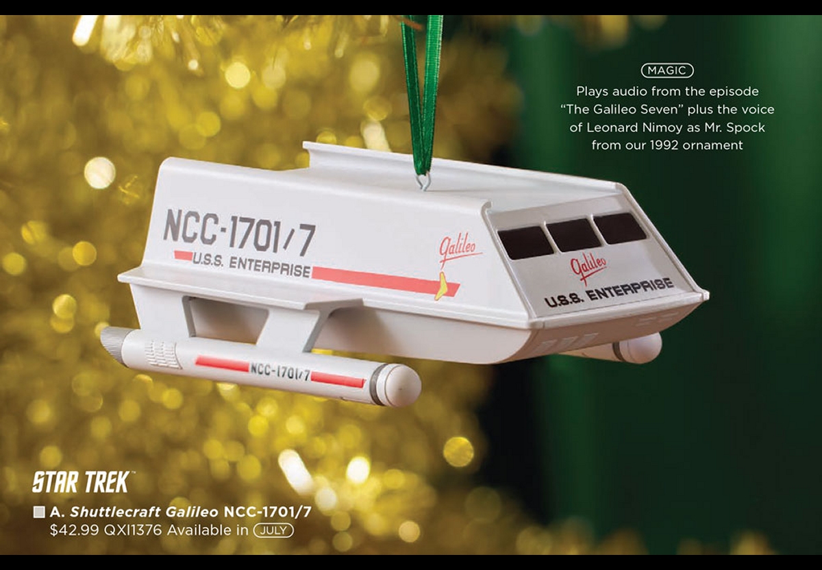 Weekly Pic # 3058, “2026 Trek Ornaments”